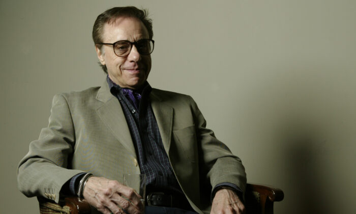 Director Peter Bogdanovich poses for a photo at the Regent Beverly Hills in Beverly Hills, Calif., on Feb. 17, 2005. (Damian Dovarganes/AP Photo)