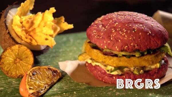 BRGRS : Chicken and Pasta Burger