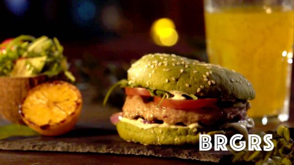BRGRS : Prawns and Cod Burger