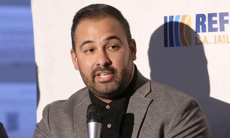 Joseph Iniguez, the chief of staff to Los Angeles County District Attorney attends a summit on county jail facilities in Pasadena, Calif., on November 9, 2019.(Jesse Grant/Getty Images for Patrisse Cullors)