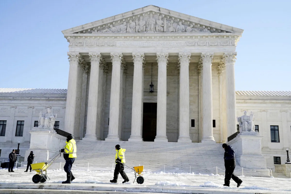 The Supreme Court on Jan. 7, 2022. (Evan Vucci/AP Photo)