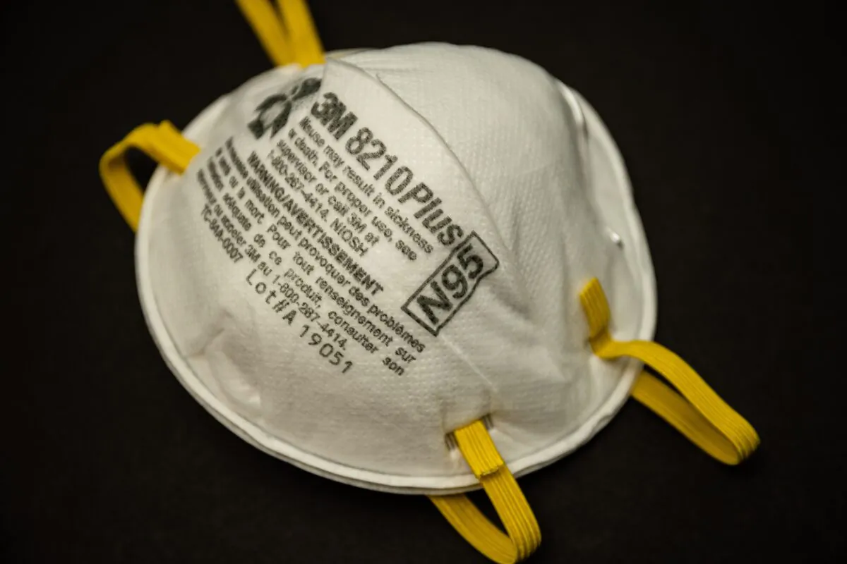 Because the N95 mask is used in professional settings such as hospitals, construction, and industrial sectors the specifications for N95 masks is very high. (Jonathan J. Castellon/Unsplash)