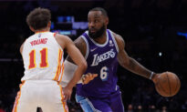 LeBron Leads Lakers Past Hawks 134–118 for 4th Straight Win