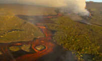 Tallest Galapagos Volcano Erupts, Spewing Lava, Ash