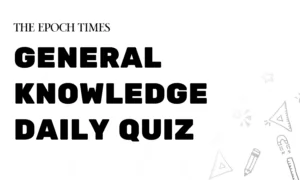 Daily Quiz: General Knowledge