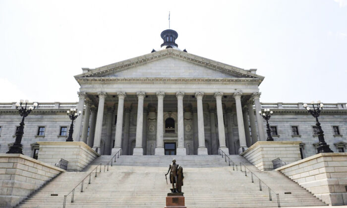 The State Capitol Building in Columbia, S.C., on June 24, 2009. (Davis Turner/Getty Images)