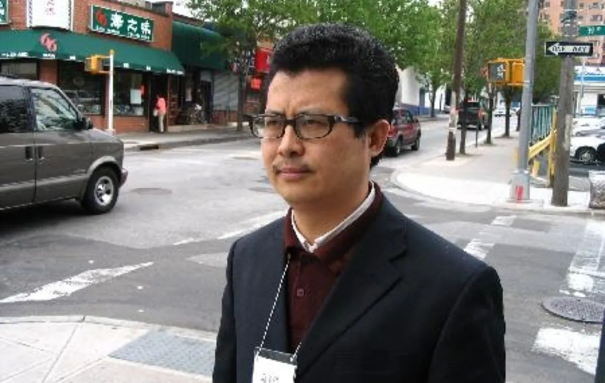 Chinese rights activist Yang Maodong, also known by his pen name Guo Feixiong. (Supplied)