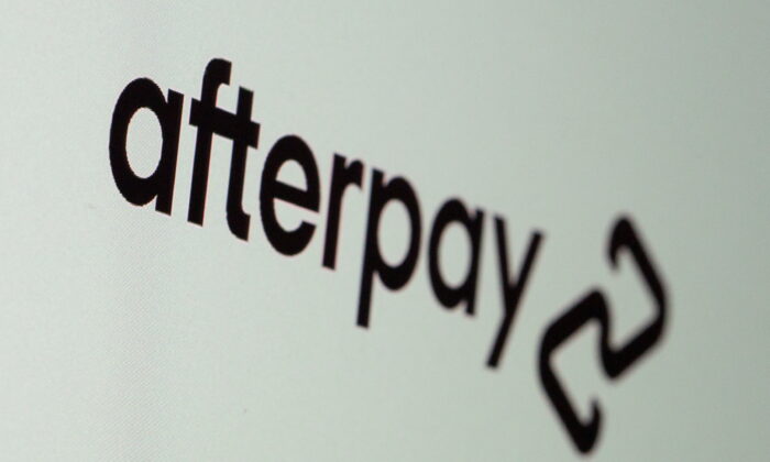 Afterpay logo is displayed in this illustration taken, Aug. 2, 2021. (Dado Ruvic/ Reuters /Illustration)