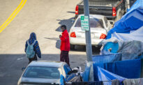 San Diego Homeless Encampment Sweep in Midway Begins