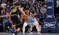Morant Leads Memphis Over the Warriors 116–108