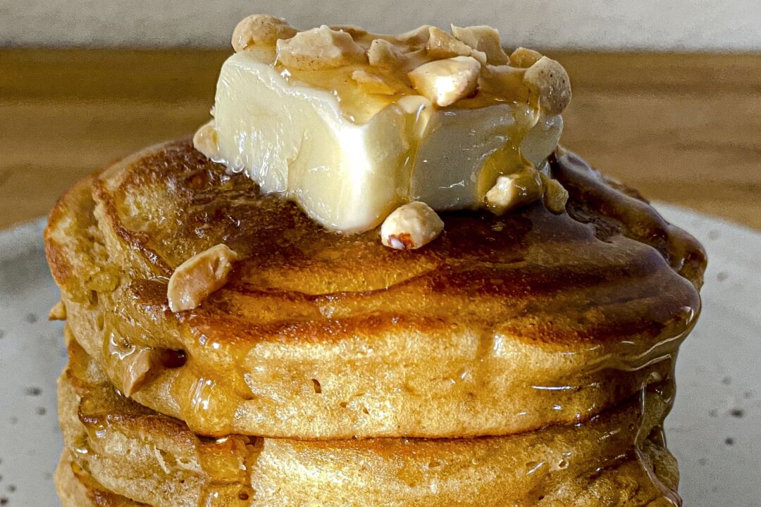 These Sweet and Salty Pancakes Are Delicious Any Way You Dress Them