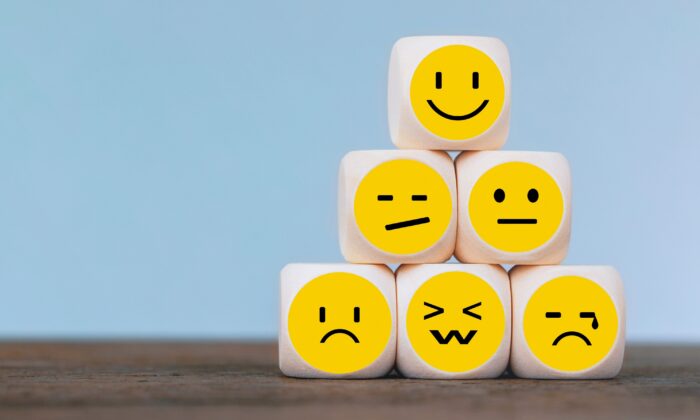 A stock photo of emotions emoticons. (Mizkit/Shutterstock)