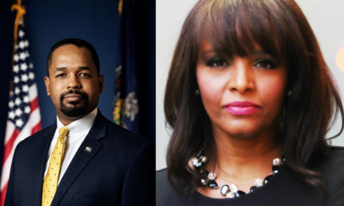 Democrat Sharif Street and Republican Kathy Barnette are among many candidates seeking party nomination in the primary election for Pennsylvania's U.S. Senate race.  (Photos provided by the campaigns) 