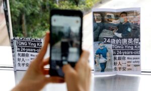 First Person Convicted Under Hong Kong’s National Security Law Drops Appeal