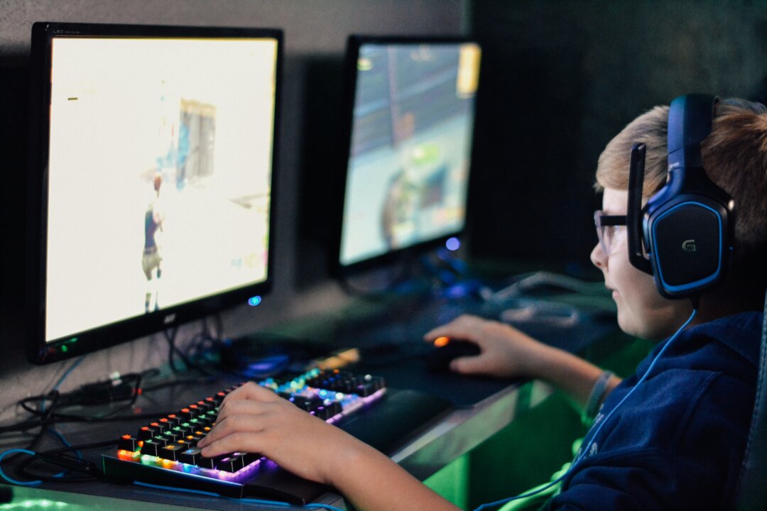 Playing video games which depict cartoon violence can have the same effect as seeing real violence to children. ( Alex Haney/Unsplash)