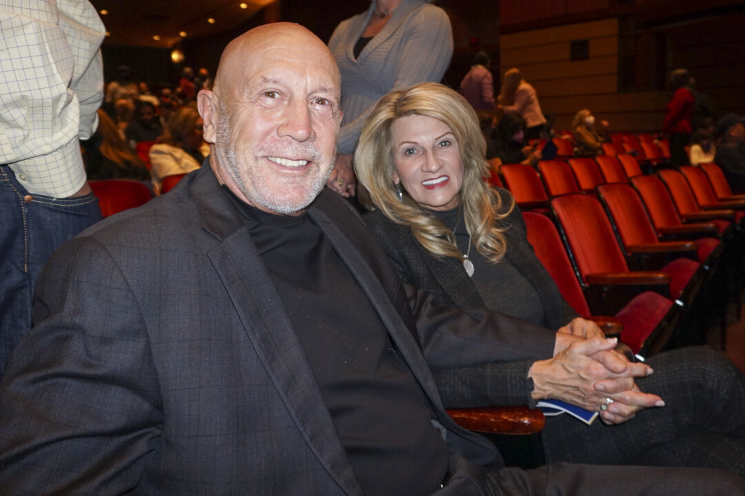 Paul Shirley at the Shen Yun Performing Arts performance at Times-Union Center for the Performing Arts, on Jan. 13, 2022. (Sally Sun/The Epoch Times)