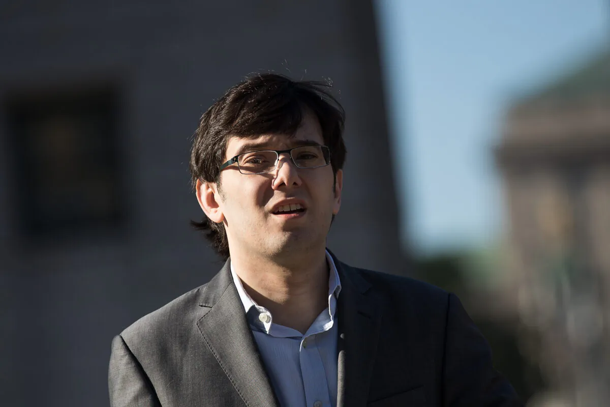 Former pharmaceutical executive Martin Shkreli arrives at the U.S. District Court for the Eastern District of New York, in the Brooklyn borough of New York City, on July 31, 2017. (Drew Angerer/Getty Images)
