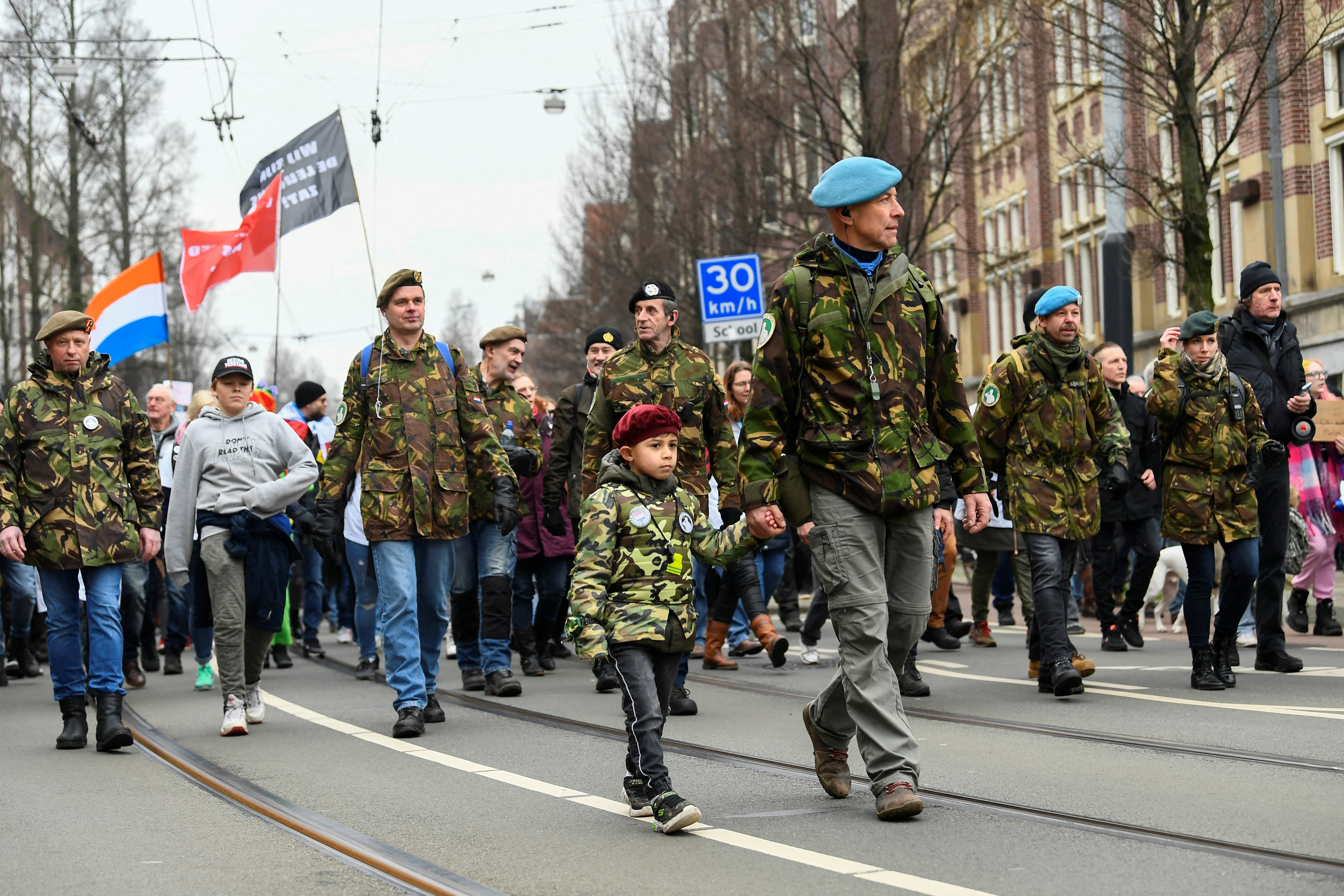Thousands Protest in Netherlands Against COVID-19 Restrictions - Vimarsana News