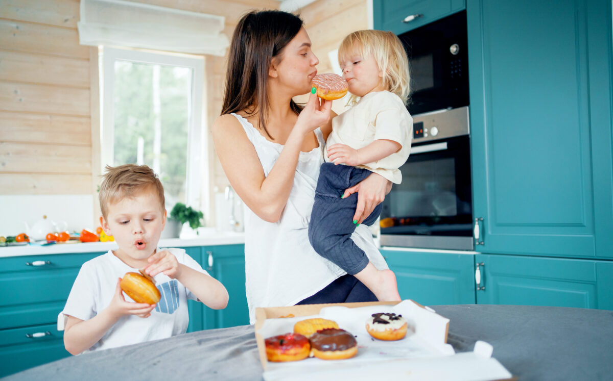 Children instinctively like sweet foods but the prevalence of added sugars can put them at risk. (muse studio/Shutterstock)