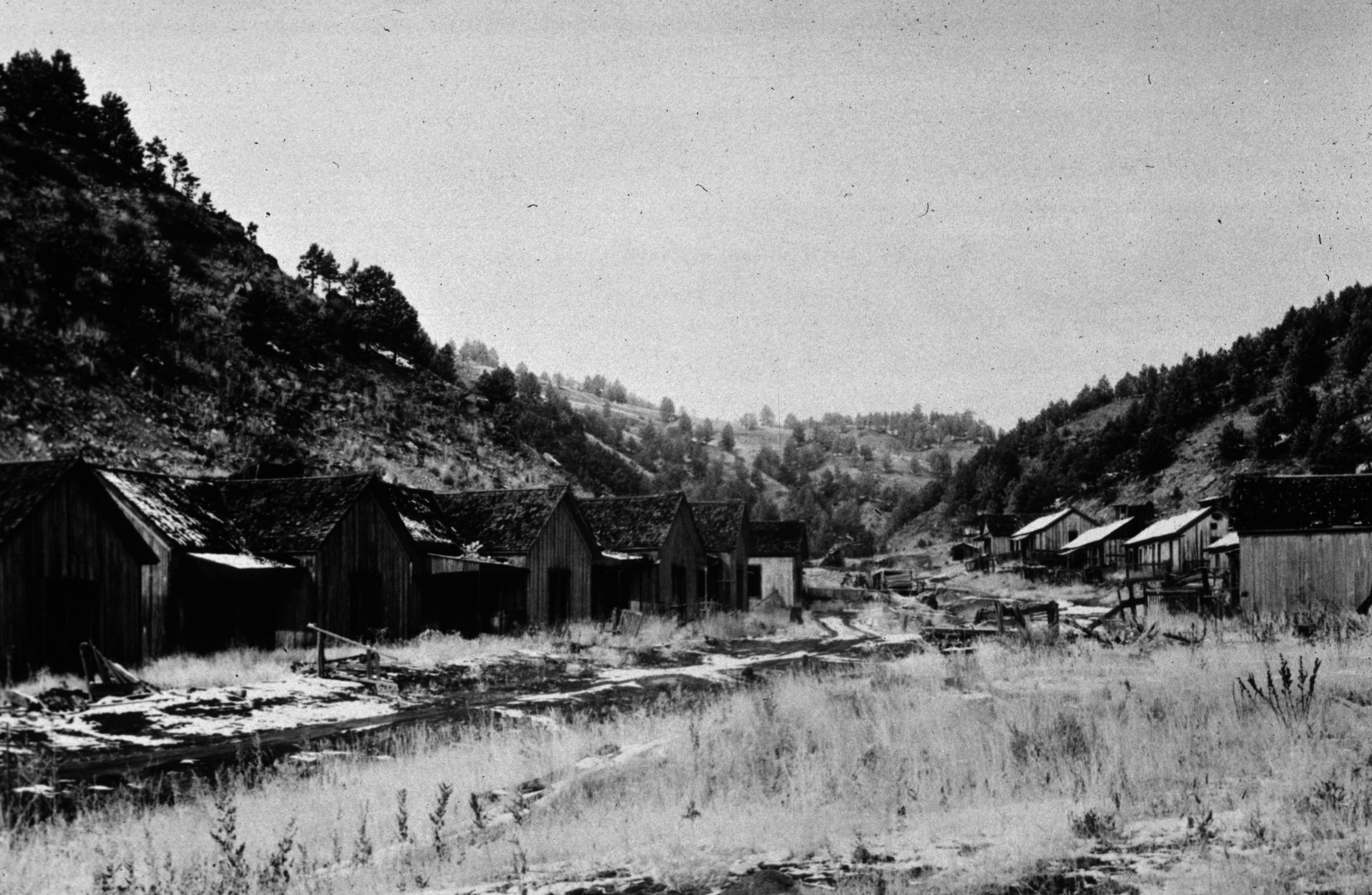 A Coal Ghost town