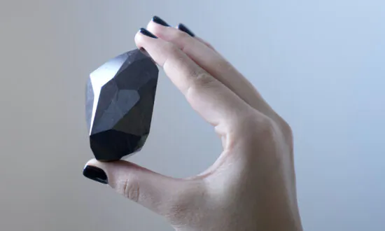 Out of This World: 555.55-Carat Black Diamond Lands in Dubai