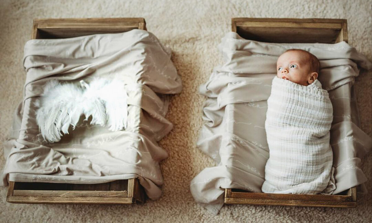 Bereaved Mom Plans Heartbreaking Photoshoot for Son and ‘Twin Brother in Heaven’ With Cribs and Angel Wings