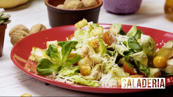 Let’s Make It Tasty : Salad with Cottage Cheese and Veal & Italian Pancakes