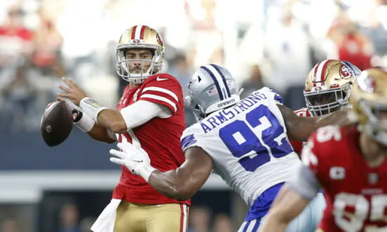 Jimmy Garoppolo Suffered Shoulder Sprain in 49Ers’ Playoff Win