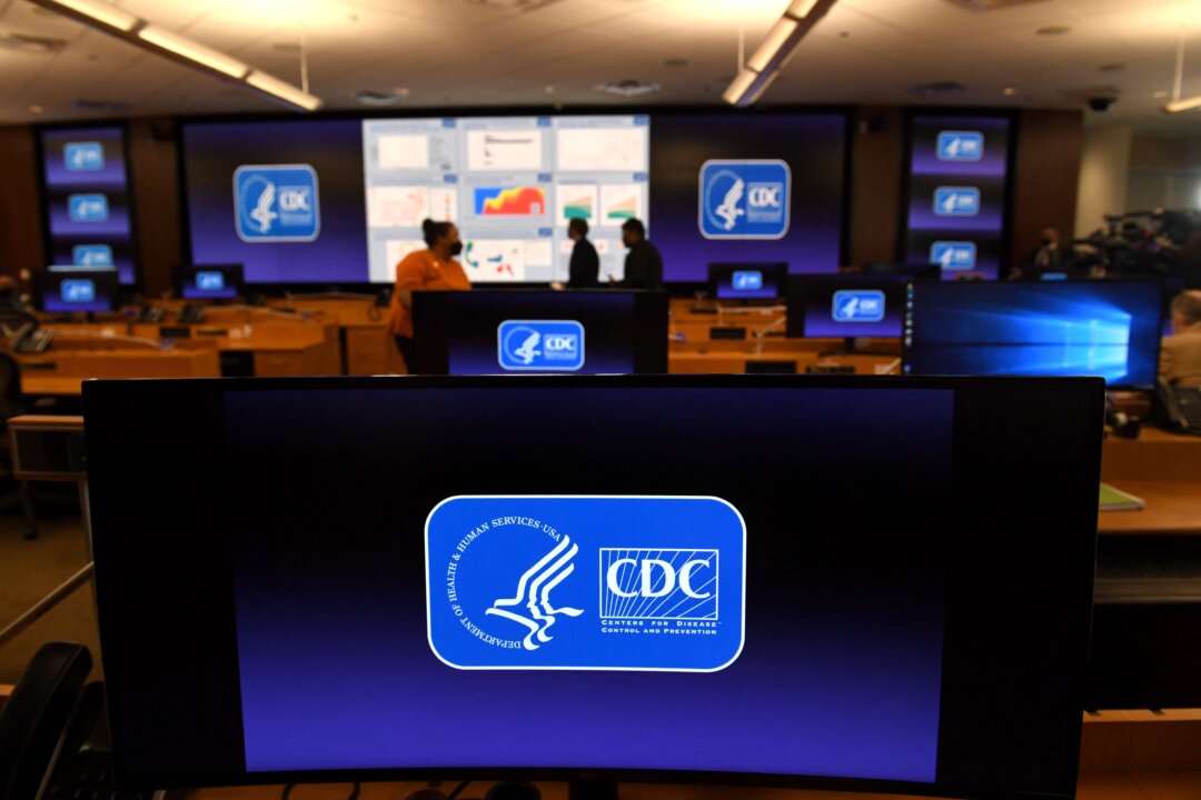 The Emergency Operations Center at the Centers for Disease Control and Prevention in Atlanta, Ga., on March 19, 2021. (Eric Baradat/AFP via Getty Images)