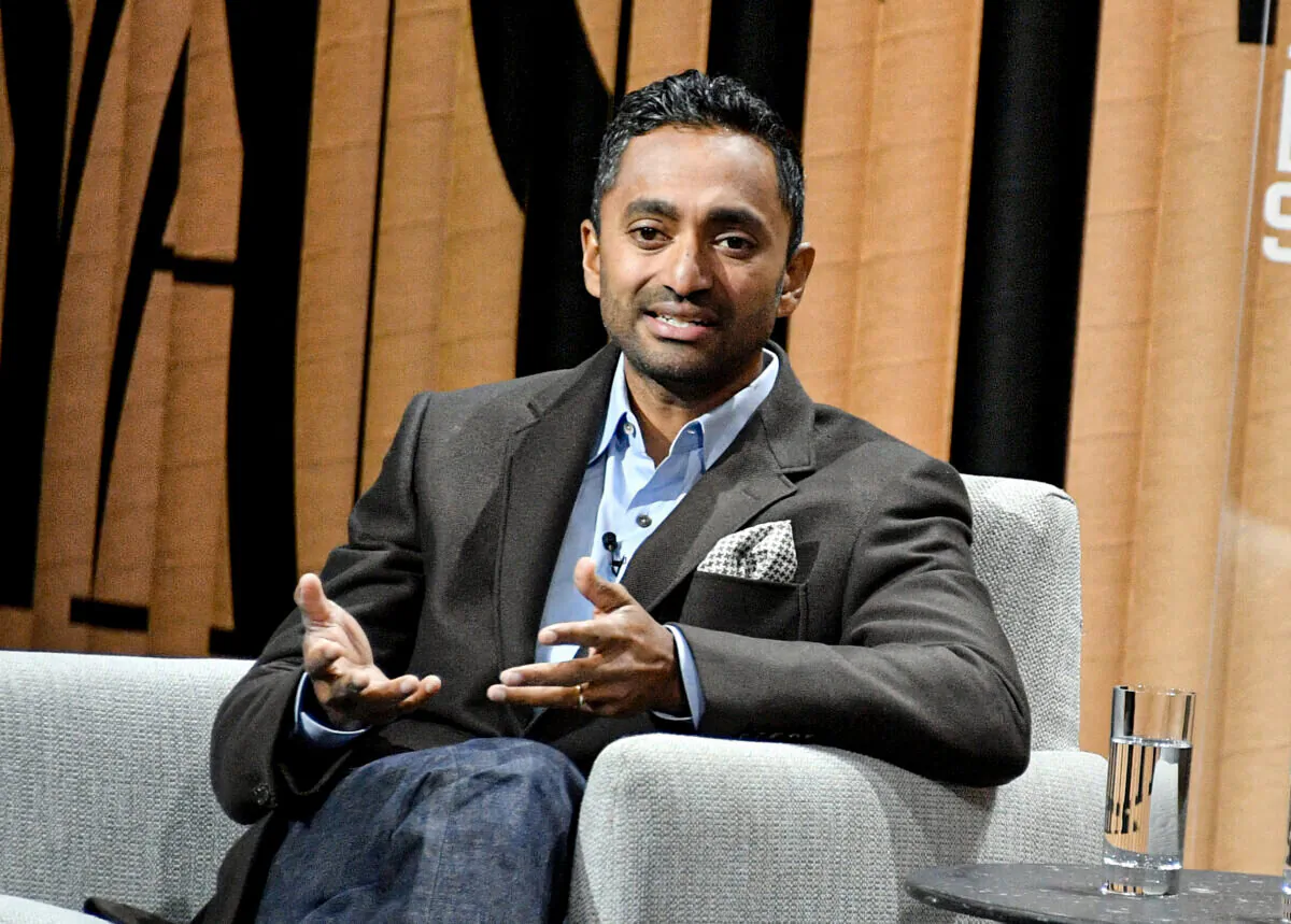 CEO of Social Capital Chamath Palihapitiya speaks onstage during "The State of the Valley: Where’s the Juice?" at the Vanity Fair New Establishment Summit at Yerba Buena Center for the Arts in San Francisco on Oct. 19, 2016. (Mike Windle/Getty Images for Vanity Fair)