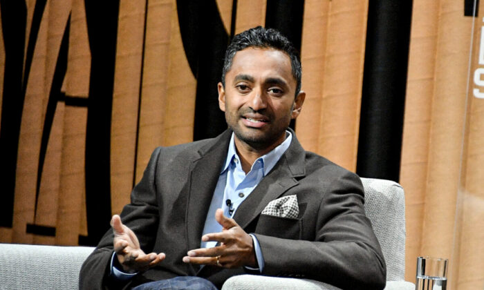 CEO of Social Capital Chamath Palihapitiya speaks onstage during "The State of the Valley: Where’s the Juice?" at the Vanity Fair New Establishment Summit at Yerba Buena Center for the Arts in San Francisco, Calif., on Oct. 19, 2016. (Mike Windle/Getty Images for Vanity Fair)
