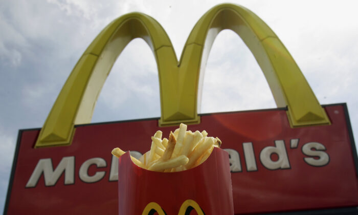 French fries from McDonald's are pictured outside a restaurant in Miami, on Sept. 27, 2006. (Robert Sullivan/AFP via Getty Images)