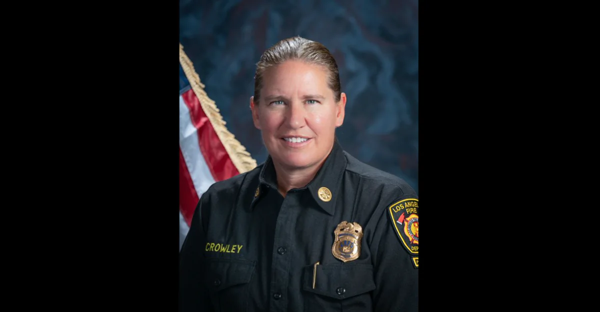Kristin Crowley will be the Los Angeles Fire Department's 19th fire chief. (Courtesy of the Los Angeles Fire Department/Public Domain)