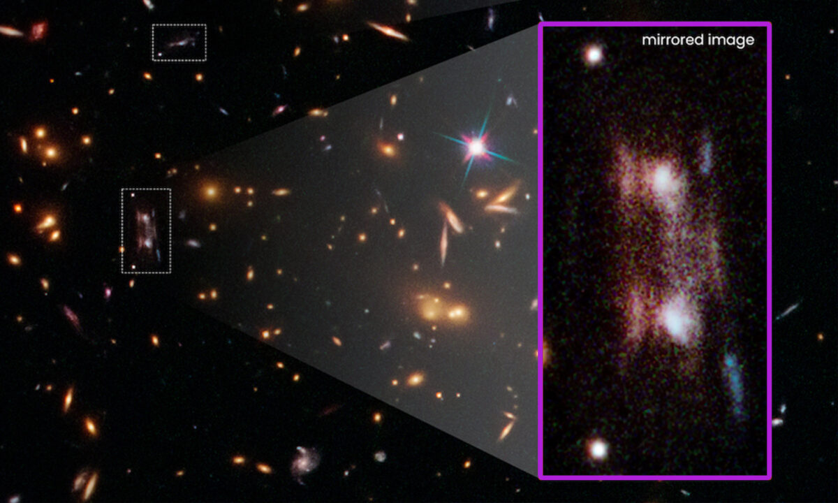 "Hamilton's Object" (Courtesy of NASA, ESA, Richard E. Griffiths (UH Hilo); Co-author: Jenny Wagner (ZAH); Image processing: Joseph DePasquale (STScI)