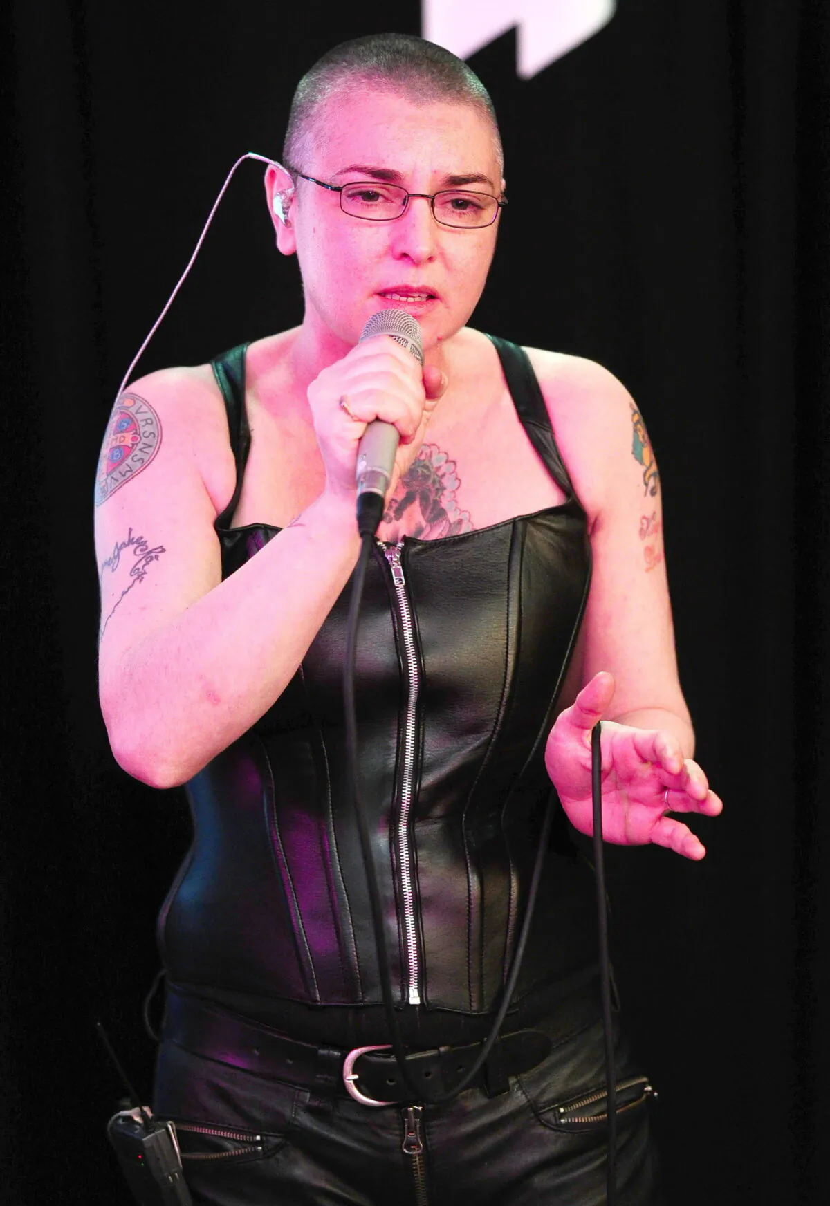 Undated file photo of Irish singer Sinead O’Connor. (Ian West/PA)