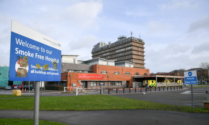 Undated file photo of Gloucestershire Royal Hospital. (Ben Birchall/PA)