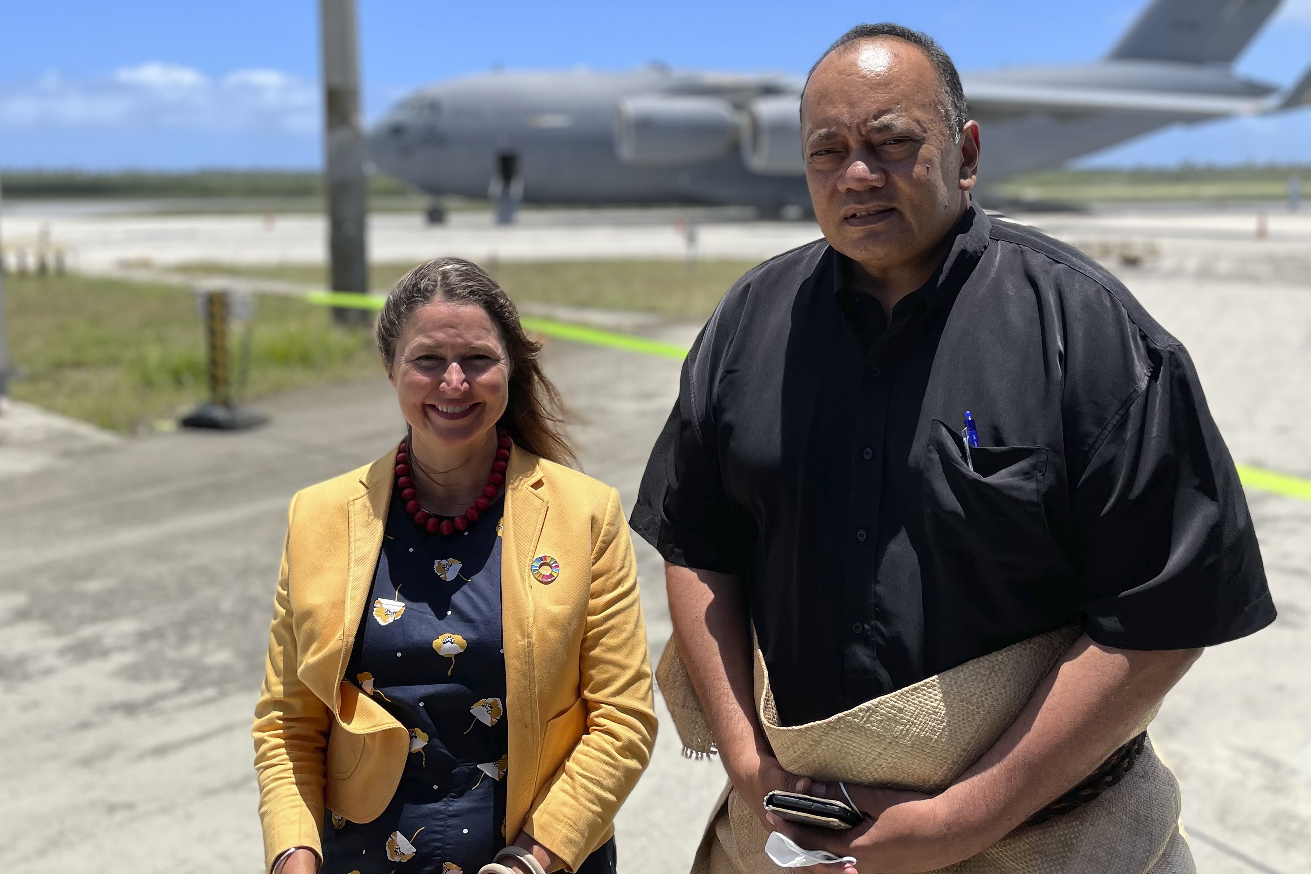 First Aid Flights Arrive in Tonga After Big Volcano Eruption - Vimarsana News