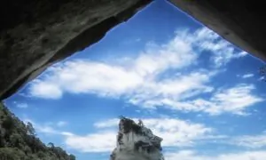 Incredible View from Cathedral Cove in New Zealand