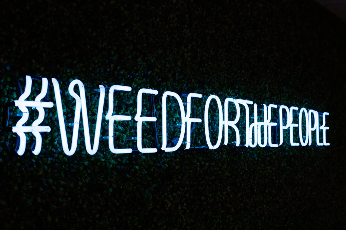 Catalyst Cannabis Company in Santa Ana, Calif., on Feb. 18, 2021. (John Fredricks/The Epoch Times)