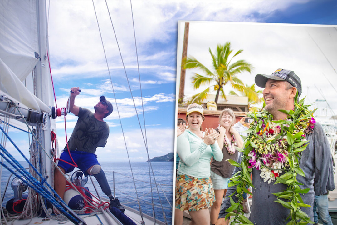 Man Becomes First Double Amputee to Sail Around World After 7.5 Years at Sea—After Tragic Motorcycle Accident