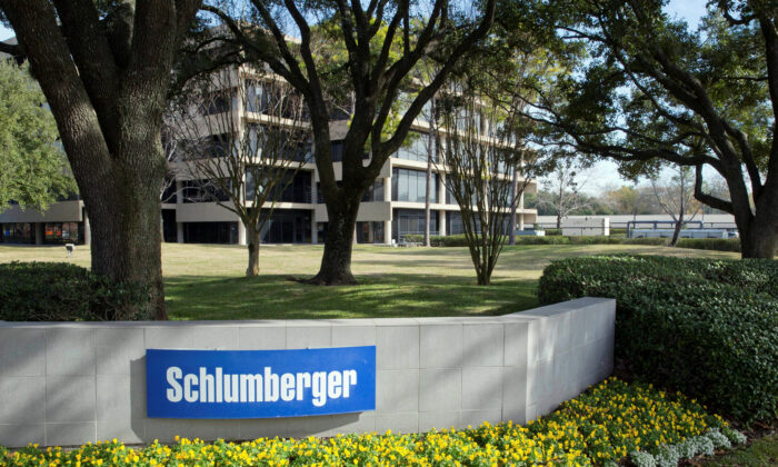 The exterior of a Schlumberger Corporation building is pictured in West Houston on Jan. 16, 2015. (Richard Carson/Reuters)