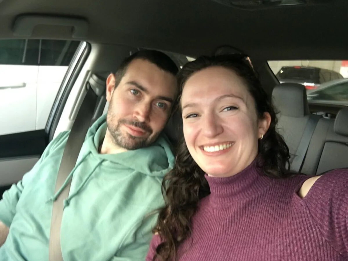 This undated photo provided by Brookhaven Police Dept. shows Matthew Willson, 31, of Chertsey, Surrey, England, with his girlfriend Katherine Shepard. (Brookhaven Police Dept via AP)
