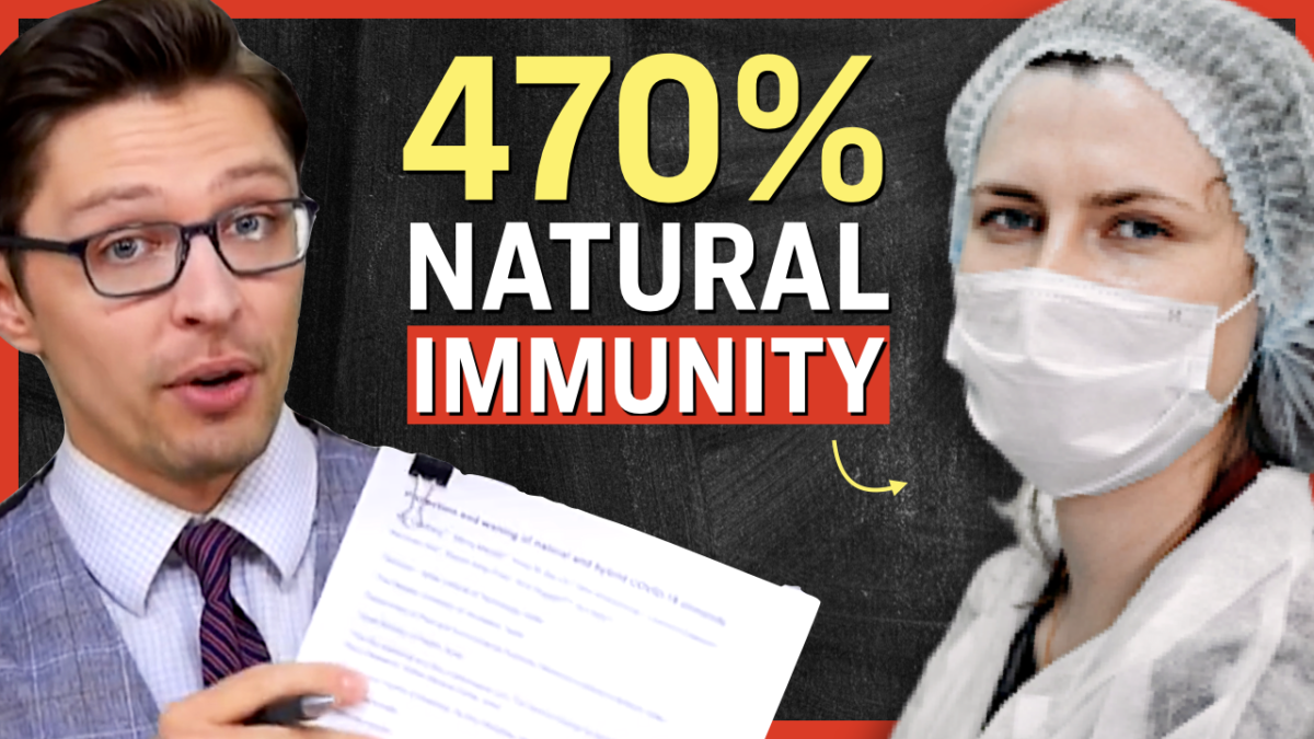 Facts Matter (Jan. 21): New CDC Study Shows Natural Immunity Superior to Vaccination Against Delta Variant