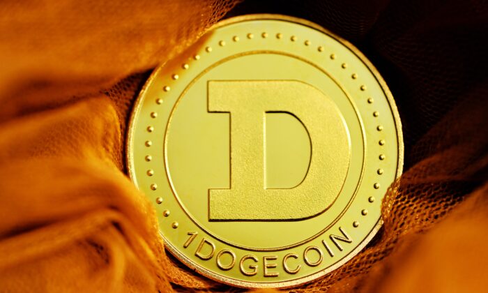 A stock photo of the cryptocurrency Dogecoin. (Kanchanara/Pexels)