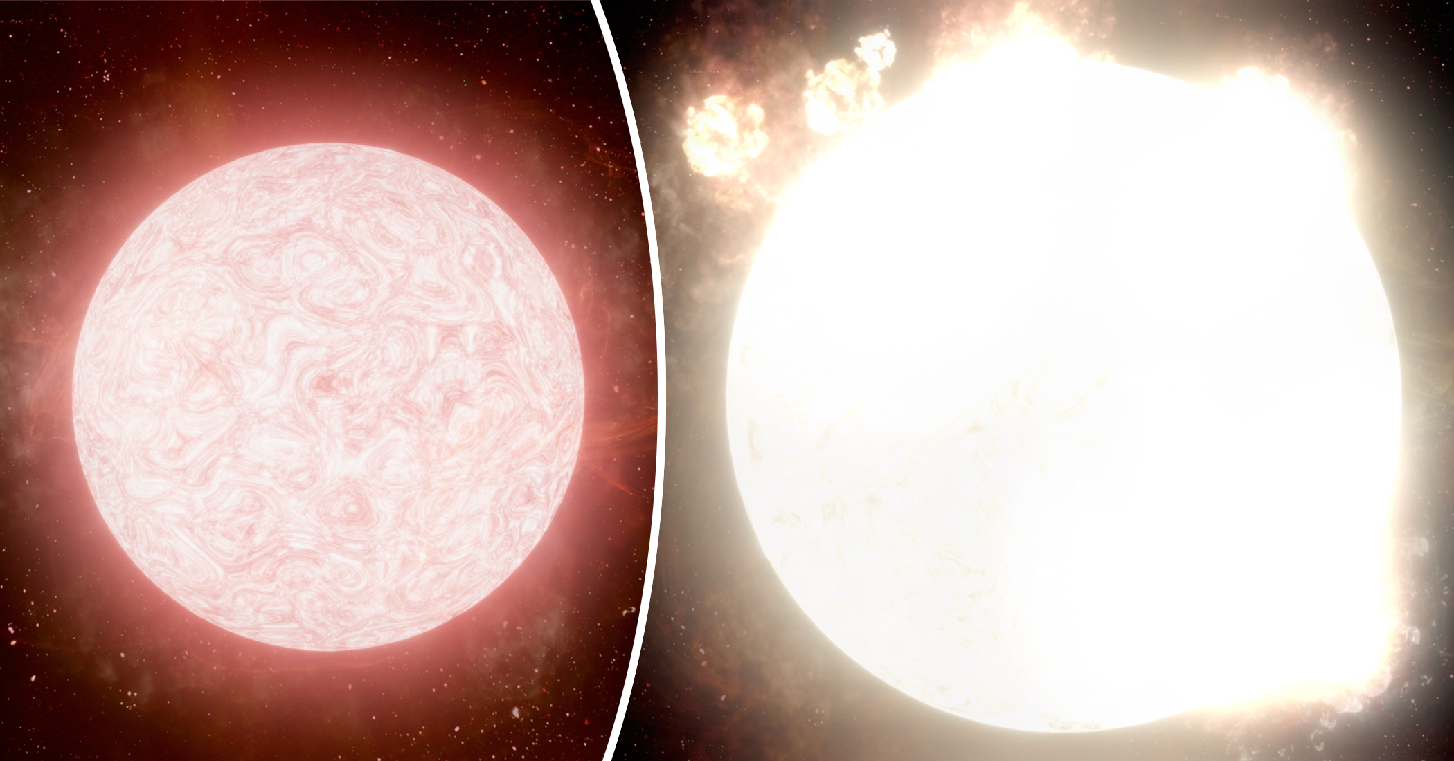 VIDEO: Astronomers Watch Red Supergiant 10X Bigger Than Our Sun Explode ...