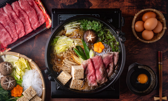 Sukiyaki Beef Hot Pot, Beef Loving Texans