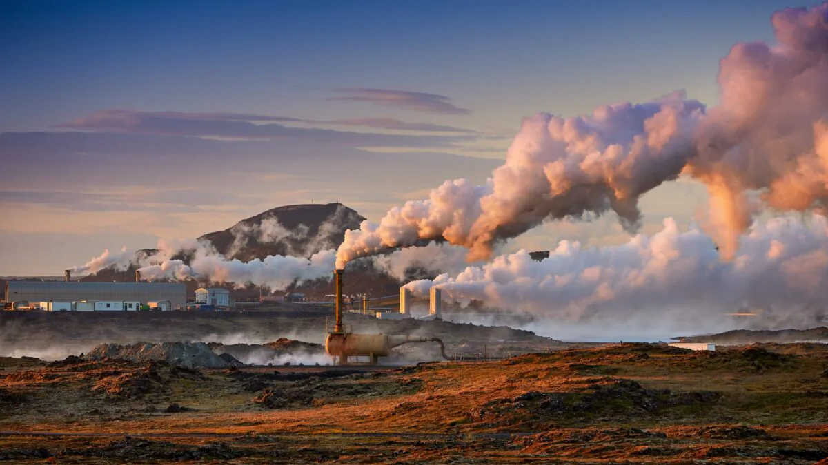 Geothermal power station in the Reykjanes peninsula, Iceland. (zicksvift/Adobe Stock)