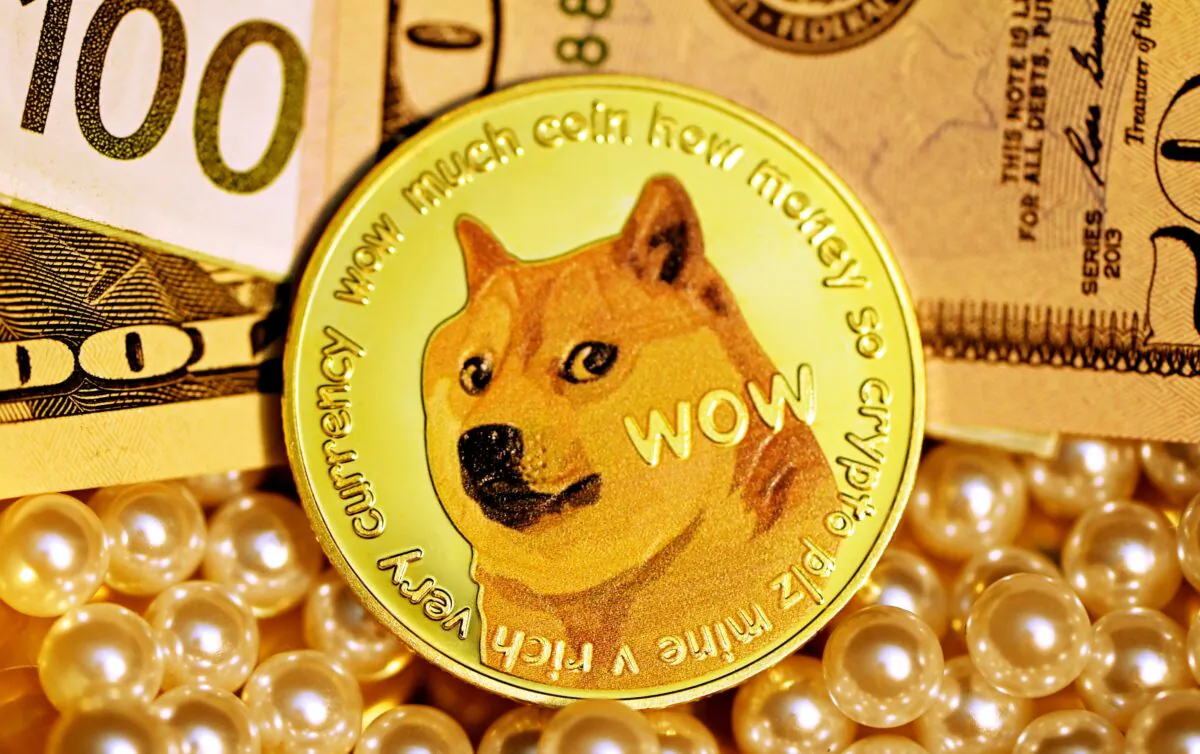 Stock photo of the cryptocurrency Dogecoin. (Kanchanara/Unsplash)