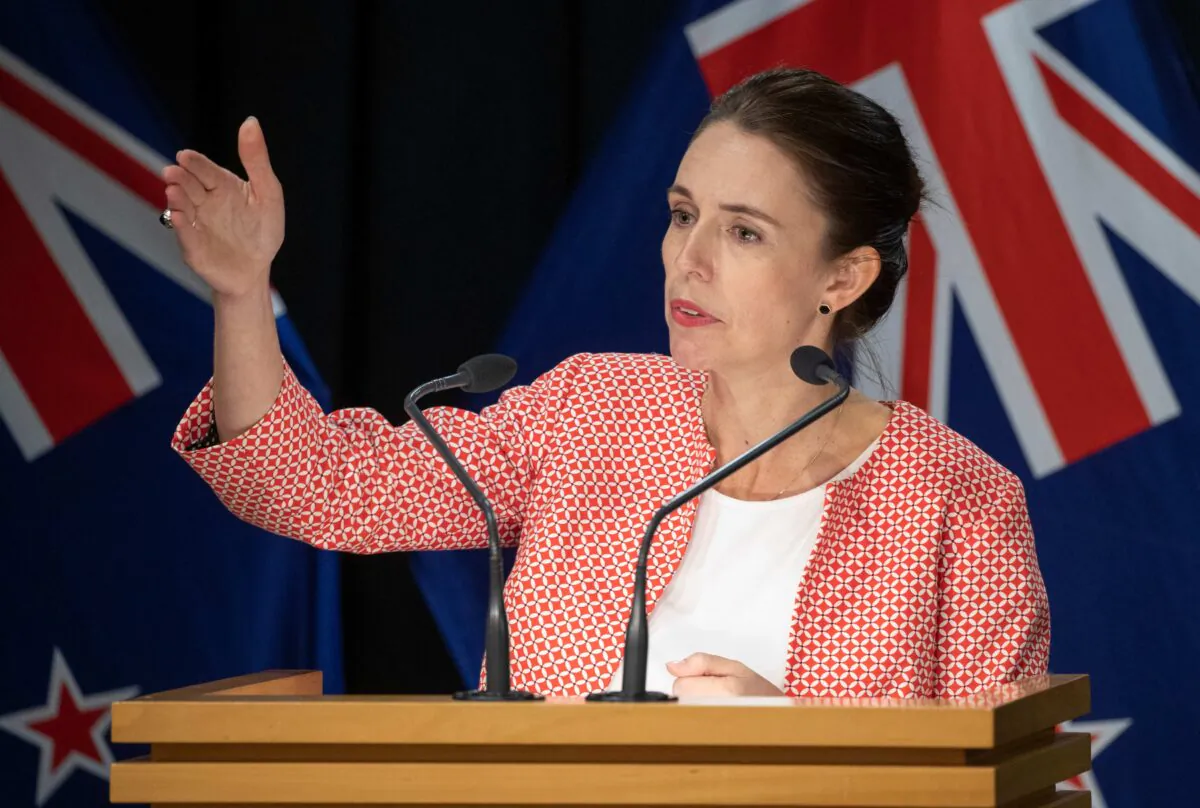 Prime Minister Jacinda Ardern has announced the country will reopen its borders in time for snow season. (Mark Mitchell-Pool/Getty Images)