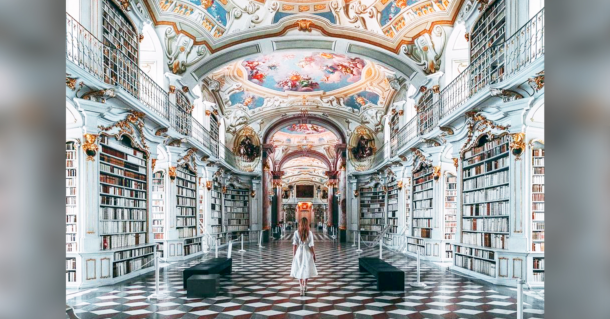 Photographer Showcases World's Largest Abbey Library, 'One of the Most Magical Places' - Vimarsana News